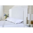thumbnail image 6 of Miekor Hannah Upholstered Wingback Bed Size King / Tall 54" Headboard Upholstered King Bed / Premium Cream White Chenille / Minimalist Designs / No Box Spring Needed / Easy Assembly / King 5519, 6 of 16