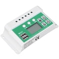 thumbnail image 1 of Regulador de carga solar BuyWeek 20 A 12 V 24 V LCD PWM, 1 of 12