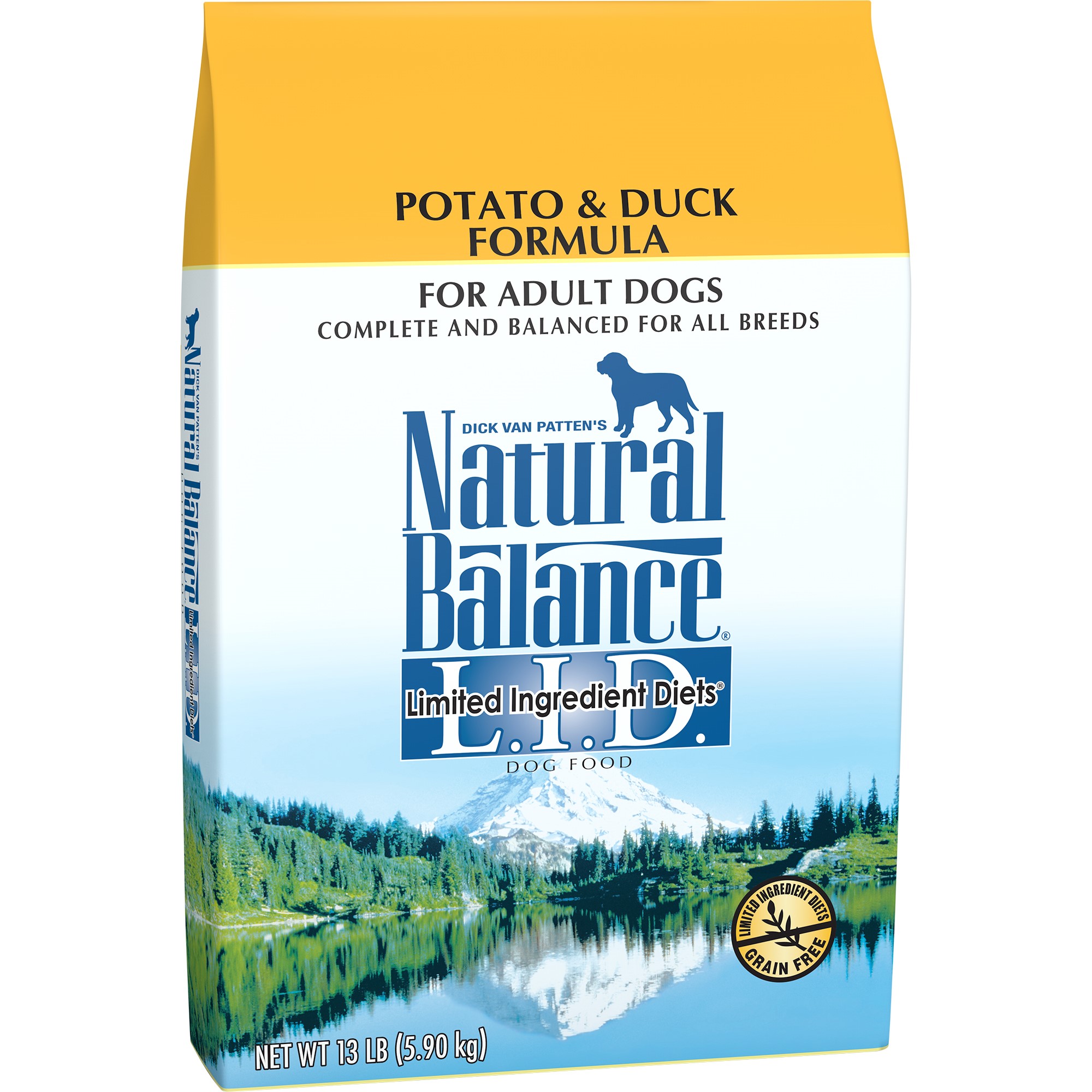 Natural Balance Limited Ingredient GrainFree Potato & Duck Meal Dry