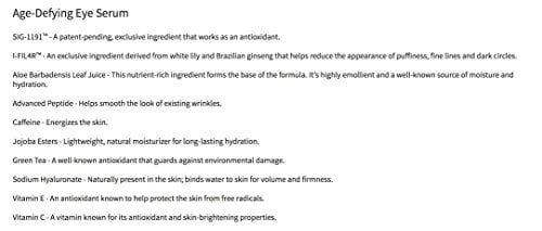 neora age iq eye serum