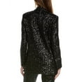 thumbnail image 2 of Michael Kors womens  Collection Sequin Boyfriend Blazer, 4, Black, 2 of 5