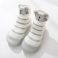 thumbnail image 2 of Rovga First Toddler Baby Cartoon Shoes For Boys Girls Animals Walkers Baby Shoes 2-4 Years White, 2 of 3