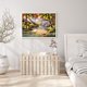 thumbnail image 4 of Cuadros Decorativos DIY Diamond Painting El ciervo en el bosque con diamantes redondos Likrtyny embutido en tela, 4 of 9