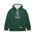 thumbnail image 2 of Men's Mitchell & Ness Green Milwaukee Bucks Hardwood Classics Lightweight Thermal Pullover Hoodie, 2 of 6