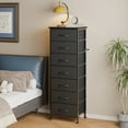 thumbnail image 5 of Fairy Black Tall Dresser for Bedroom, Storage Dresser Organizer with 14 Fabric Drawers, Nightstand Furniture in Closet, Entryway, Hallway, 5 of 7