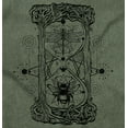 thumbnail image 2 of Celestial Hourglass Symbolic Bee Plus Size Crewneck Graphic Tee Shirt Brisco Brands 4X, 2 of 5