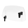 thumbnail image 2 of Universal Motorcycle Adjustable Windshield Extension - Fits for Honda Suzuki Kawasaki Yamaha BMW Duc, 2 of 5