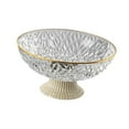 thumbnail image 4 of DOMELAY Fruit Bowl Multiuse with Drainage for Kitchen Counter Table Centerpiece Home crystal fruit plate, 4 of 9