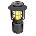 thumbnail image 1 of Linterna portátil Bewildely con luz LED y altavoz Bluetooth recargable negro, 1 of 6