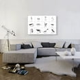 thumbnail image 2 of ARTCANVAS Egg Fish Zebra Collage Canvas Art Print by Edward Lear - Size: 40" x 26" (1.50" Deep), 2 of 9