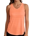 thumbnail image 6 of AnuYalue Open Back Workout Top for Women Sleeveless Racerback Split Back Gym Yoga Tank Top Loose Athletic Shirt for Running, 6 of 8