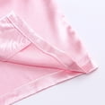 thumbnail image 3 of eczipvz Girls Pajamas Satin Pajama Set Silk Pjs Short Sleeve Sleepwear Loungewear Clothes Set Pink 13-14 Years, 3 of 7