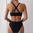 thumbnail image 6 of Bikini Set for Women Sporty Two Piece Swimsuit High Waisted Bottom Tummy Control Bathing Suit Comfortable Swimwear for Beach Activities Vacation Pool Party, 6 of 7