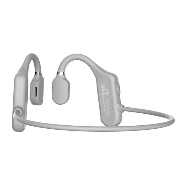 auriculares deportivos inalámbricos hueso B1W1 conducción blanco