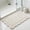 01#Grey, variant on Djiypn Scalloped Door Mat Indoor Entrance 16x24in Rug Machine Washable Boho Small Non-Slip Low Pile Floor Rugs for Entryway Kitchen Front Door Indoor Entrance Entry Room, Gray