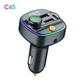 thumbnail image 1 of Car MP3 Bluetooth Transmitter Dual USB Charger With AUX Calling Fast Accessories Input Auto A2K3 Charging Adapter, 1 of 8