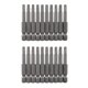 thumbnail image 1 of 20 Piezas Punta de Destornillador de Torx de T20 Magnetica de 4 mm Vastago de de 6.3 mm Hexagonal, 1 of 8