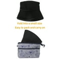 thumbnail image 5 of DLAPL Embroidered Bucket Hat for Women Men Fashion Summer Beach Fisherman Cap, Cactus Black, 5 of 5