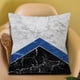 thumbnail image 5 of Funda de almohada con estampado geométrico abstracto, suave y moderno, con textura de mármol, para decoración del hogar (2), 5 of 9