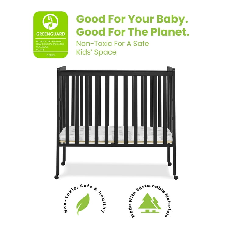 Greenguard mini crib new arrivals