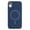 Darkblue, variant on Allytechgroup iPhone XR Case with Magnetic Ring, Compatible with Magsafe Slim Back Cover Flannel Inner Lining Shockproof Protective Phone Case for Apple iPhone XR, Darkblue