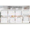 thumbnail image 6 of Lecut Large U Shaped Sectional Sofa Clearance Modern Reversible Sectional Sofa Couch with Ottoman Comfortable Velvet Modular Sectional Sofa with Storage Navy, 6 of 9