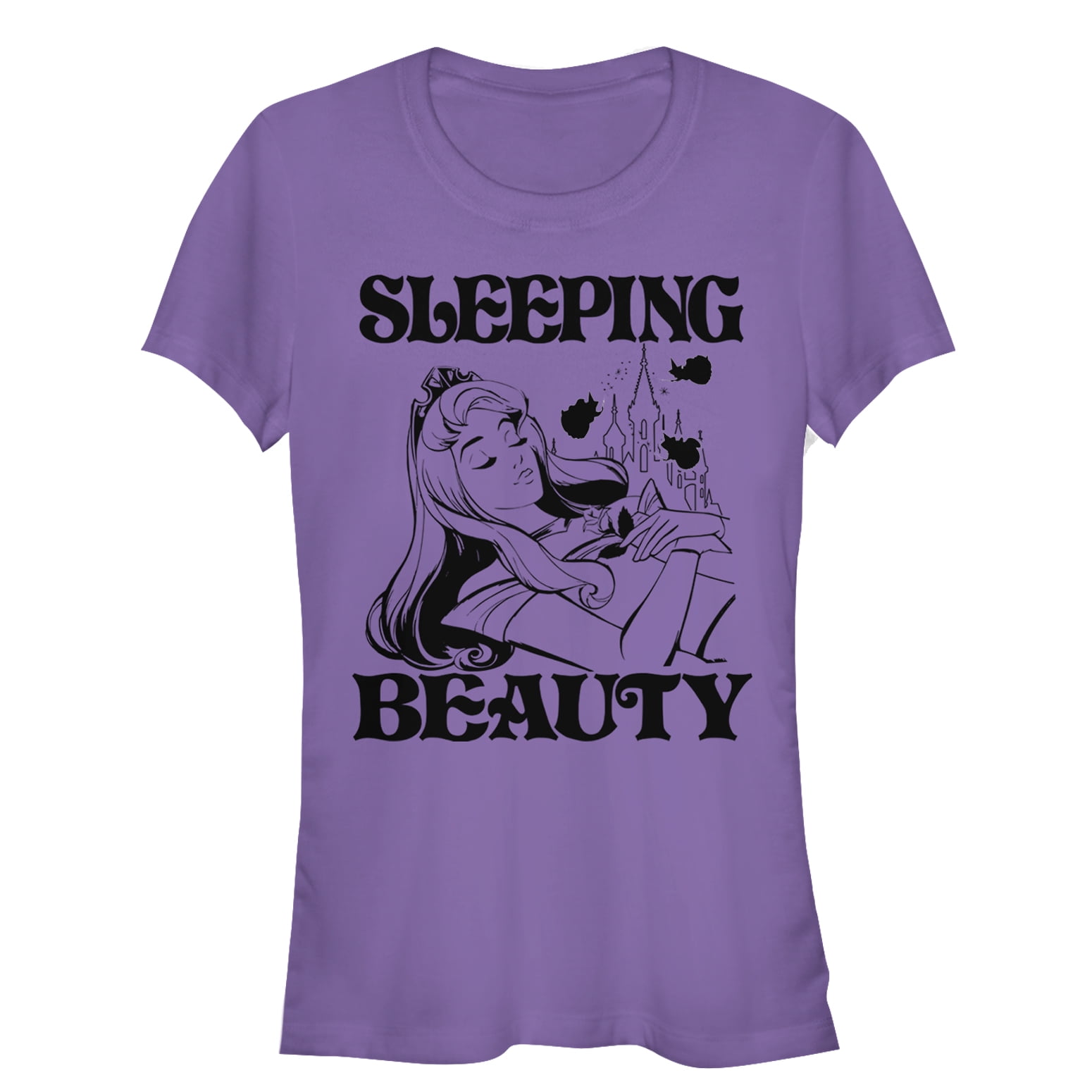 womens sleeping beauty shirt