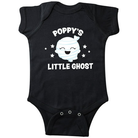 

Inktastic Cute Poppy s Little Ghost with Stars Gift Baby Girl Bodysuit
