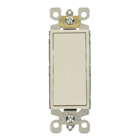 Leviton M52-05603-0WM Decora 15 Amp 3-Way Specialty Light Switch, White - pack of 10
