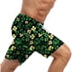 thumbnail image 2 of Mens Pantalones Cortos de Cintura Elástica con Bolsillos Secado Rápido Multi Bolsillo Pantalones de Baño para Hombres, Pantalones de Playa Transpirables con Cordón, 2 of 5