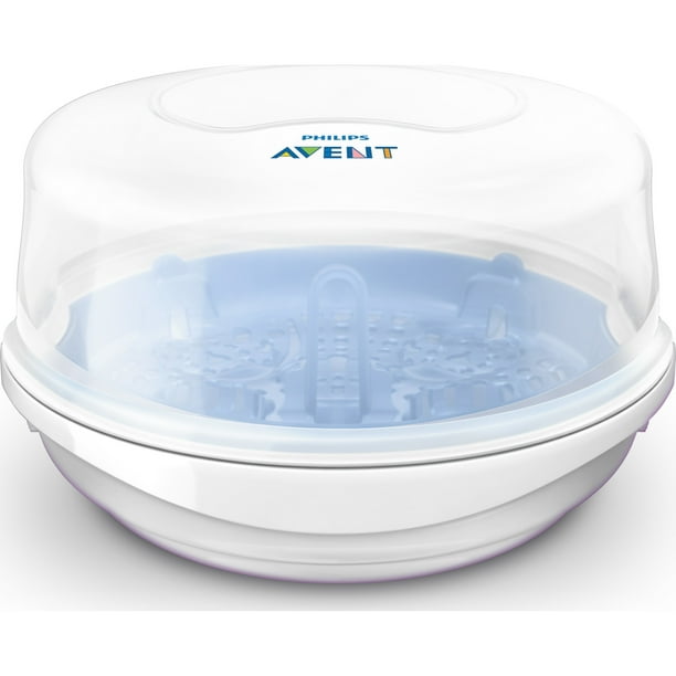 Philips Avent Microwave Steam Sterilizer for Baby Bottles, Pacifiers, Cups and More Walmart