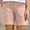 🔥 Pink_New, variant on Pocketed Twill Shorts Womens Fashion Summer Solid Color Casual Pocket Drawstring Elastic Waist Twill Shorts Versatile Office To Weekend Twill Shorts