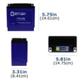 thumbnail image 2 of YTX14-BS Lithium Battery Replacement for BMW HP2 Sport 2010, 2 of 6