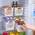 thumbnail image 3 of Cesta de almacenamiento de escritorio de plástico, caja de almacenamiento de baño Rectangular, cesta de baño, cestas de desechos de cocina, 3 of 6