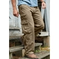 thumbnail image 5 of Boulder Creek By Kingsize Men's Big & Tall  Side-Elastic Stacked Cargo Pocket Pants, 5 of 5