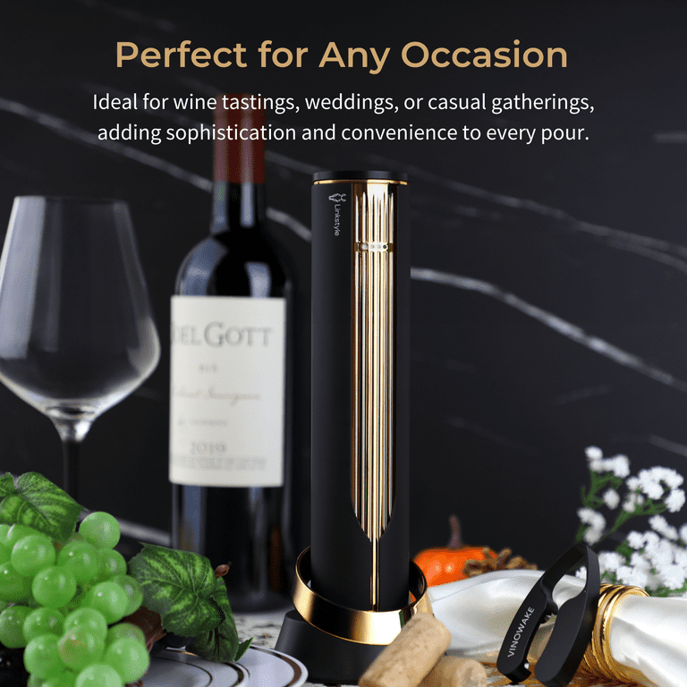 Pemium Electic Wine Bottle Opene Gift Set – Echageable