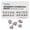 MINI Roth 0.018, variant on 20PCS Teeth Model Braces, Typodont Brackets, 0.022 Slots 3-4-5 with Hooks 20pcs/Pack, (MBT, Mini) 1PK