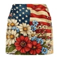 thumbnail image 4 of Ruimatai Women's High Waisted 2 in 1 Flowy Skort Star Print Athletic Tennis Skirt with Built in Shorts for Gym Daily Wear, 4 of 6