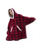 thumbnail image 1 of Txlixc Sudaderas de manta de gran tamaño para abrazos de sueños cálidos y suaves Txlixc moda, 1 of 6