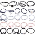 thumbnail image 1 of 24 Pcs Élastiques à Cheveux Cordes à Cheveux Femmes Porte-Queue Accessoires pour Cheveux Filles, 1 of 9