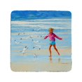 thumbnail image 1 of Betsy Drake CT1135 Chasing Gulls Coaster - Set of 4, 1 of 1