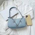 thumbnail image 3 of Bolso Pequeño para Mujer Hombro Con Cadena Mariposa A La Bolsos Color Retro Piel Sintética, 3 of 9