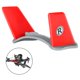 thumbnail image 5 of Alerón Estabilizador de Hojas Traseras Verticales con Impresión 3D de Plástico ABS Apto para  telemando RC Accesorios Reemplazos CUTICAT ala de cola de avión rc, 5 of 8