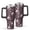 Pioneer Flower Floral-2, variant on 40oz Pioneer Flower Floral Print Pattern Insulated Tumbler with Handle, BPA-Free Leak Proof Lid and Straws, Double Wall Vacuum, Hot 12h/Cold 34h