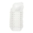 thumbnail image 1 of Uxcell 100 piezas de forros de papel para cupcakes cuadrados, tazas desechables blancas para hornear, 1 of 7