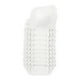 thumbnail image 1 of Uxcell 100 piezas de forros de papel para cupcakes cuadrados, tazas desechables blancas para hornear, 1 of 7