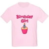 Cupcake Birthday Girl 5 Kids Graphic Tee
