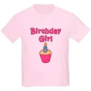 Cupcake Birthday Girl 5 Kids Graphic Tee
