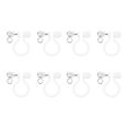 thumbnail image 1 of EeaseCA 8PCS U Shaped Ear Clips Ear Stud Ear Clip Converter Earring DIY Accessories, 1 of 7