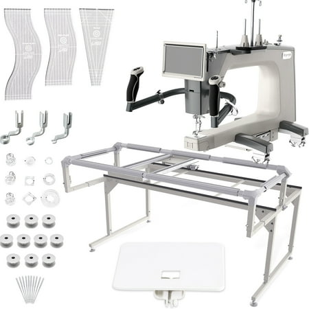Grace Q'Nique 19X Elite Longarm Quilting Machine with Q-Zone Hoop Frame with Bonuspack